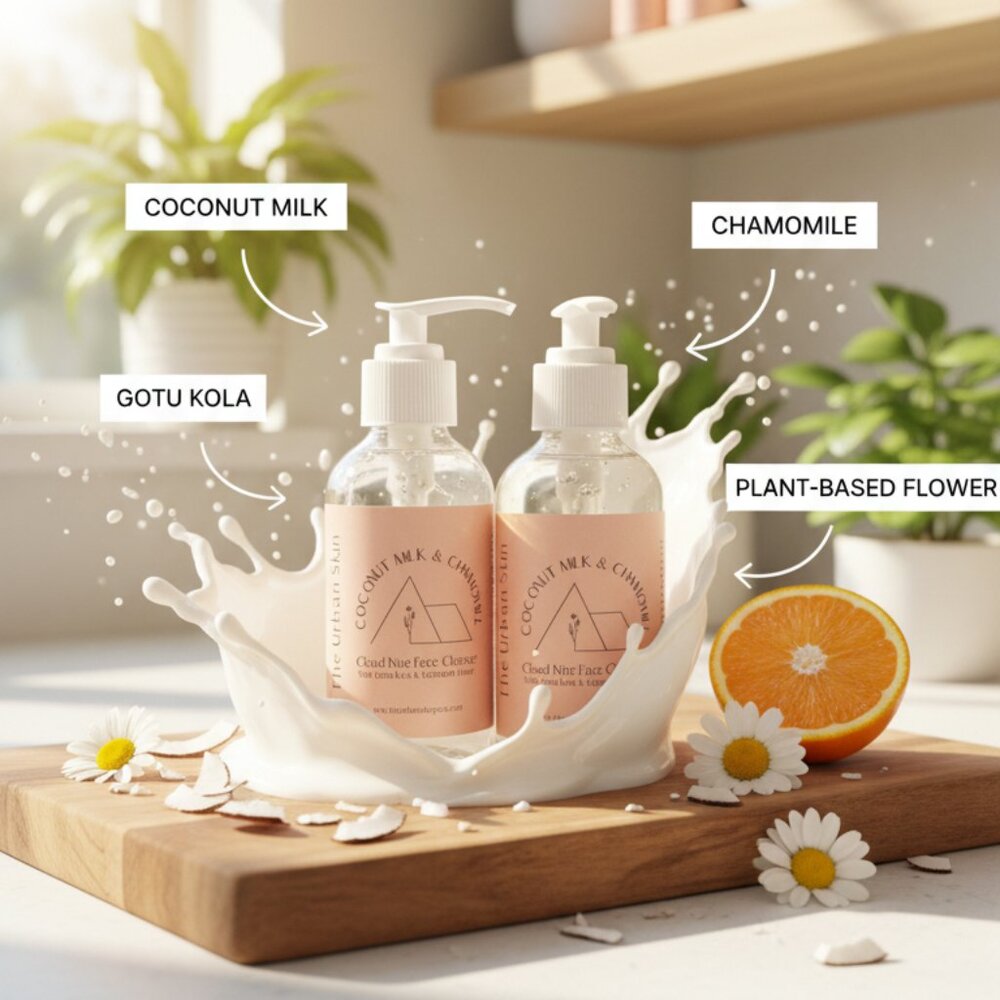 Cloud Nine: Coconut Milk & Chamomile Face Cleanser